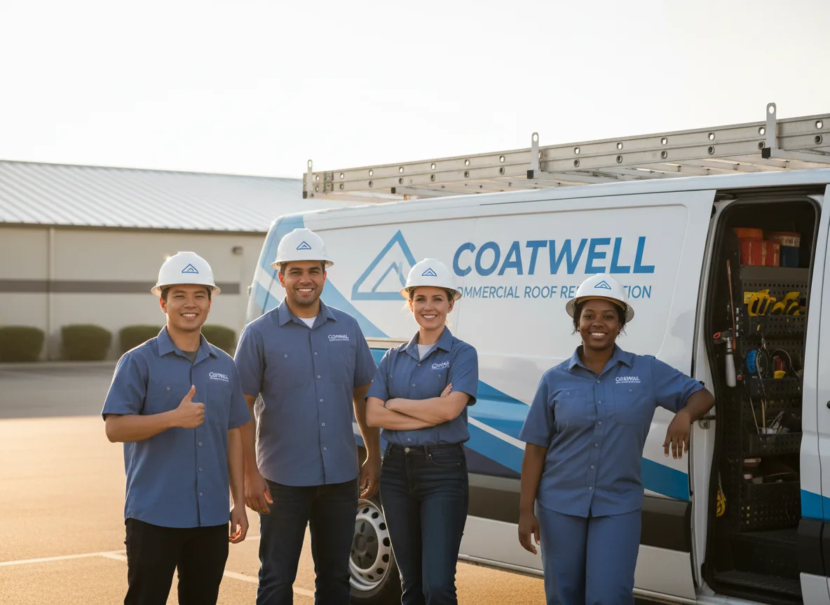 Commercial roof coating company in Mullins, SC